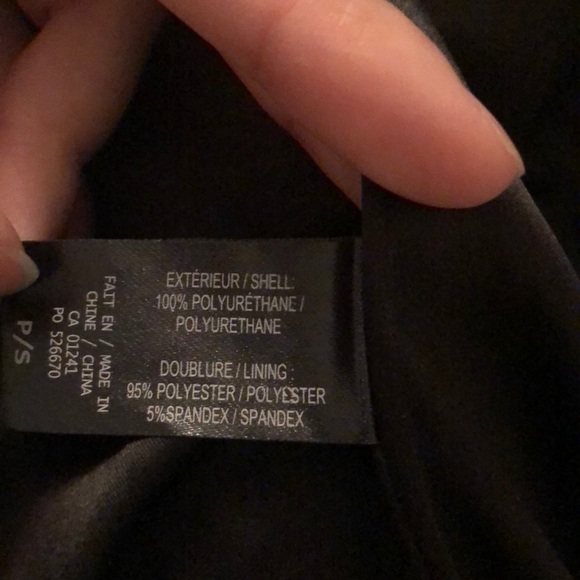 Faux leather jacket - Picture 4 of 4